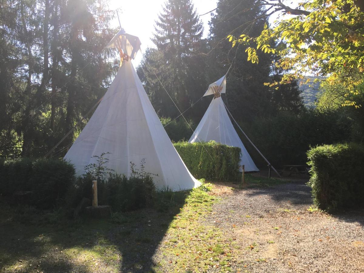 Arkeo - Luxury Tents And Cabins At The River Nonceveux Bagian luar foto