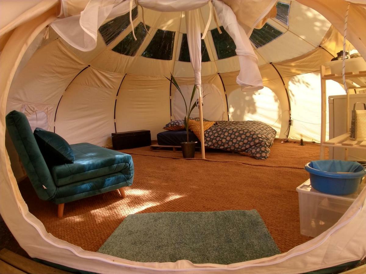 Arkeo - Luxury Tents And Cabins At The River Nonceveux Bagian luar foto