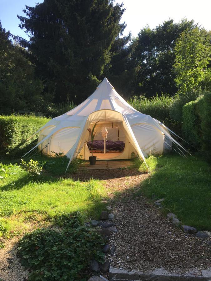Arkeo - Luxury Tents And Cabins At The River Nonceveux Bagian luar foto